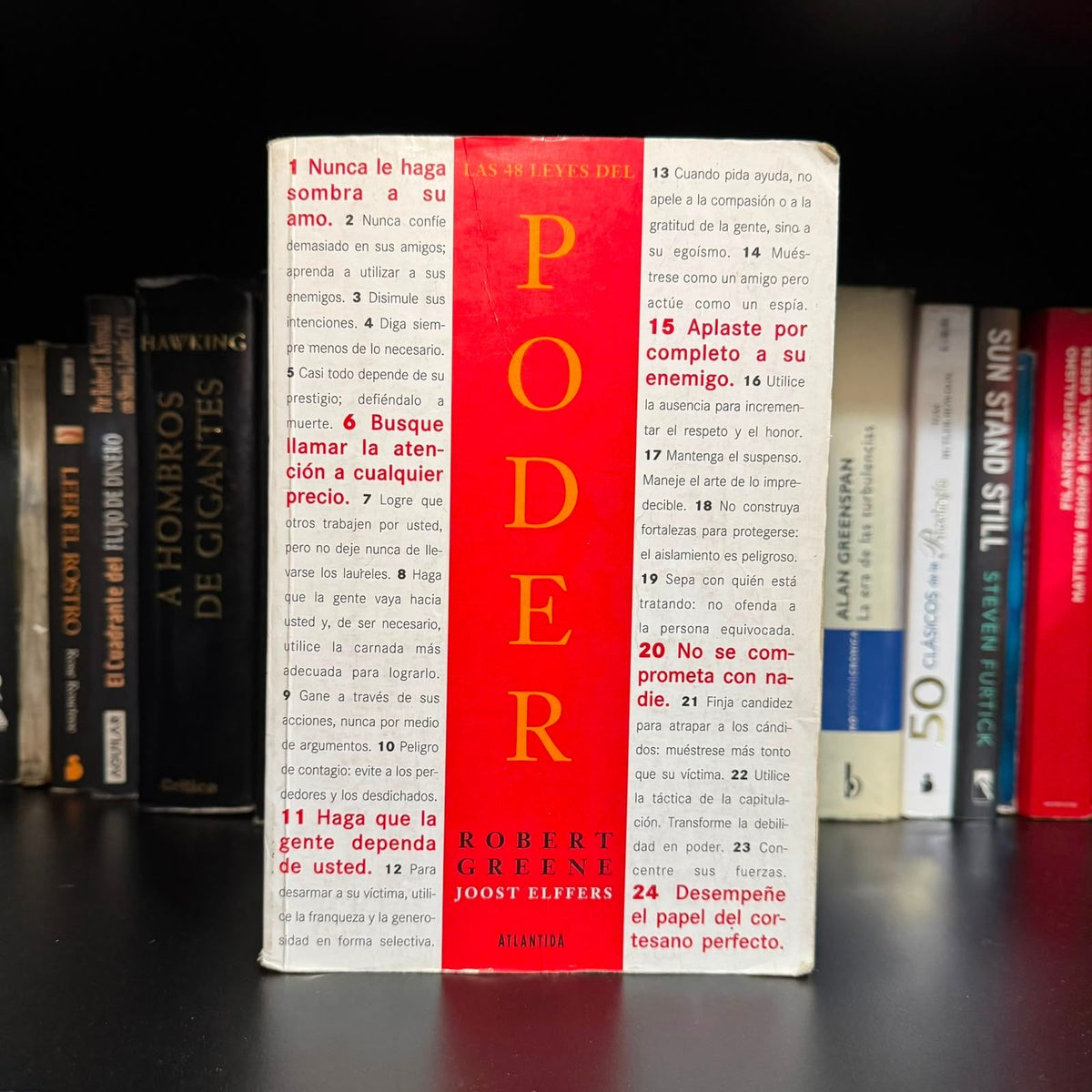 Las 48 Leyes del Poder - contraportada