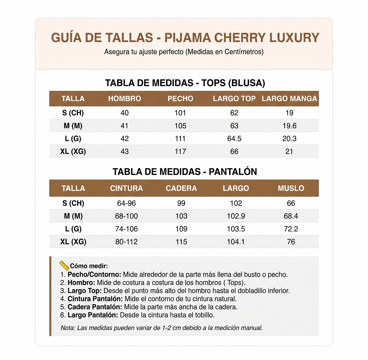 Pijama de Satín Premium "Cherry Luxury" - Set de 2 Piezas