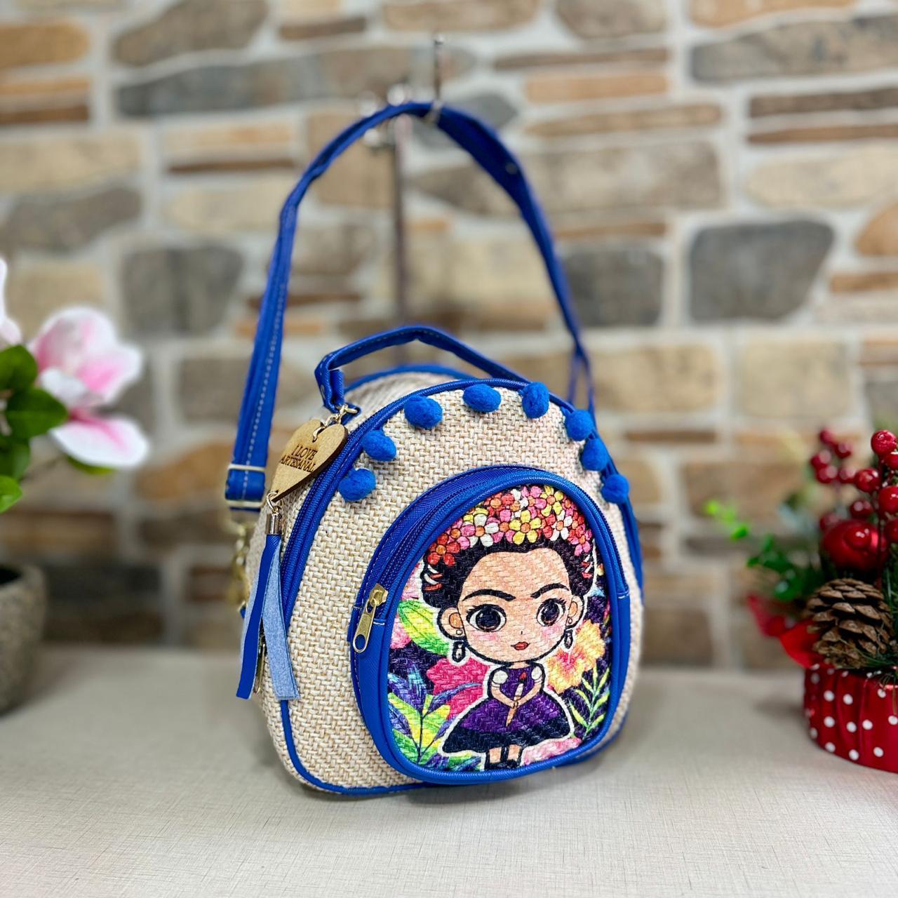 Bolso Bandolera "Museo Frida" - Estilo Bohemio y Colorido