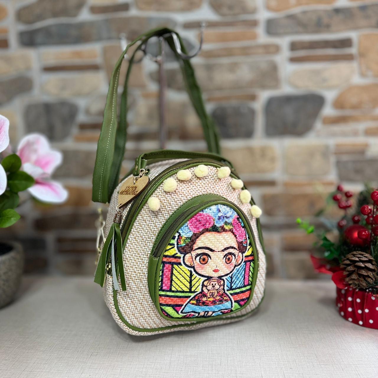 Bolso Bandolera "Museo Frida" - Estilo Bohemio y Colorido