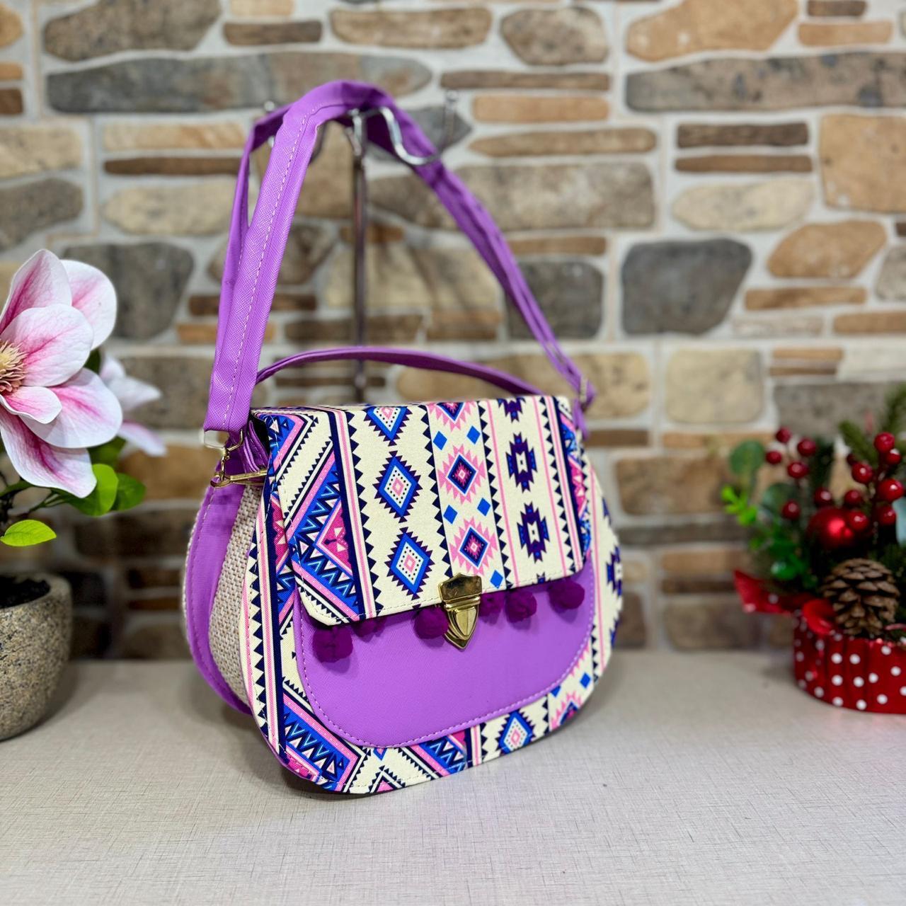 Bolso Bandolera "Oaxaca" - Estampa Floral Multicolor