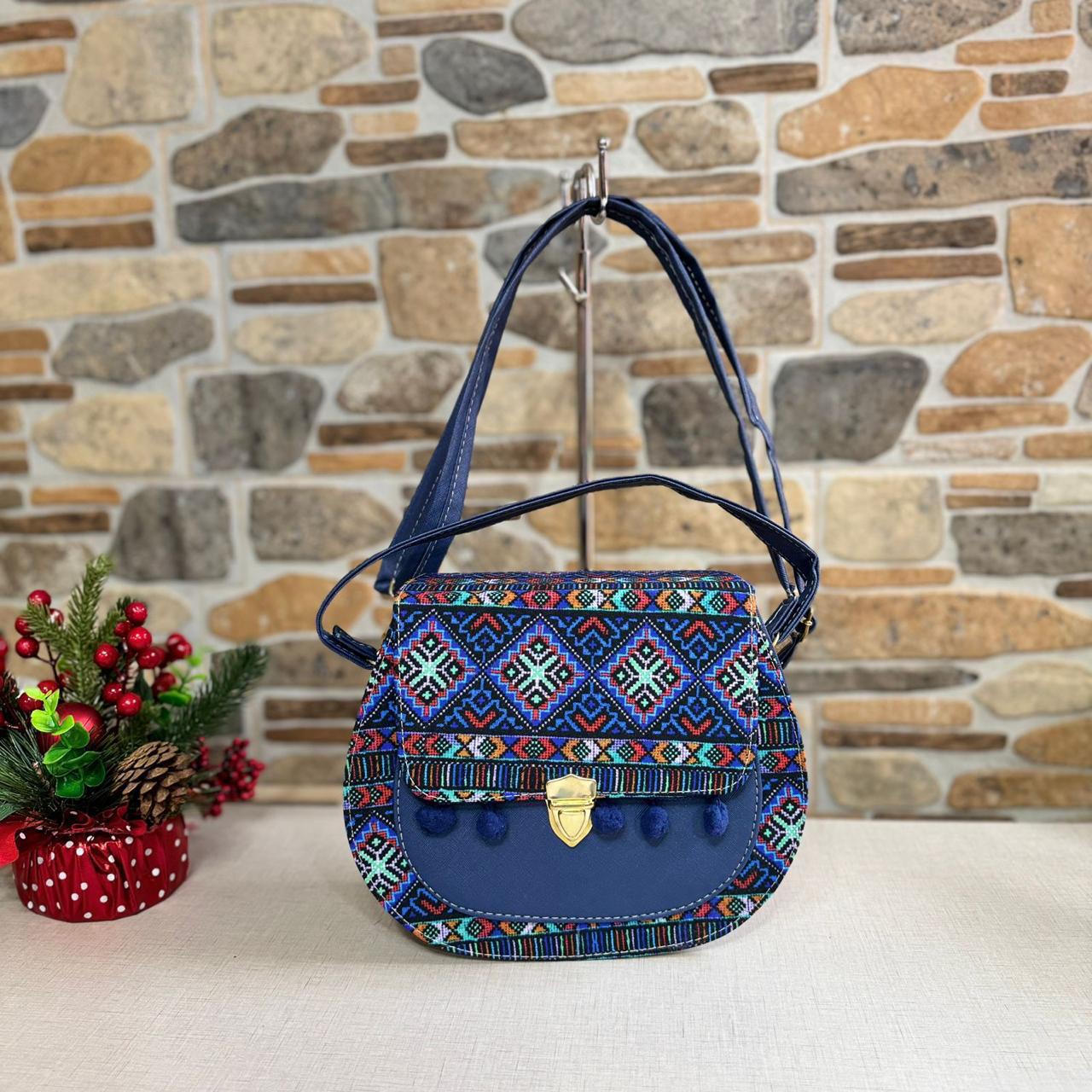 Bolso Bandolera "Oaxaca" - Estampa Floral Multicolor