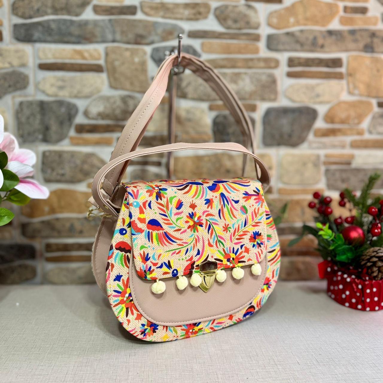 Bolso Bandolera "Oaxaca" - Estampa Floral Multicolor