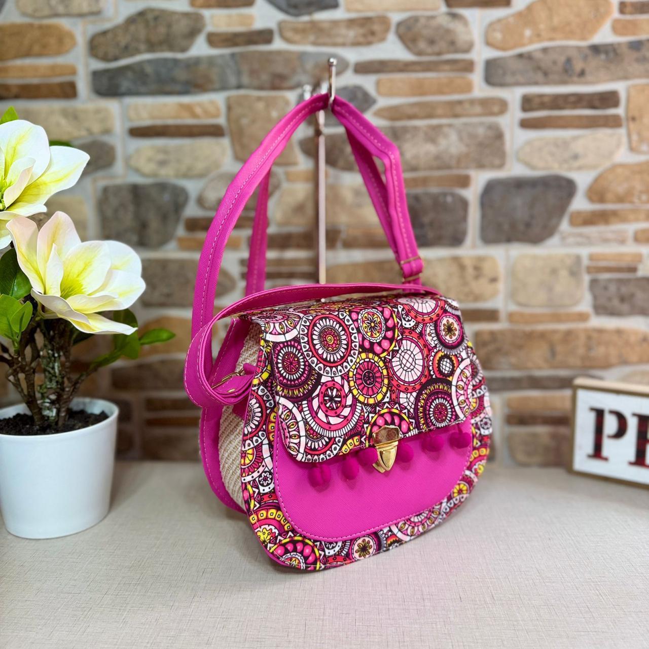 Bolso Bandolera "Oaxaca" - Estampa Floral Multicolor
