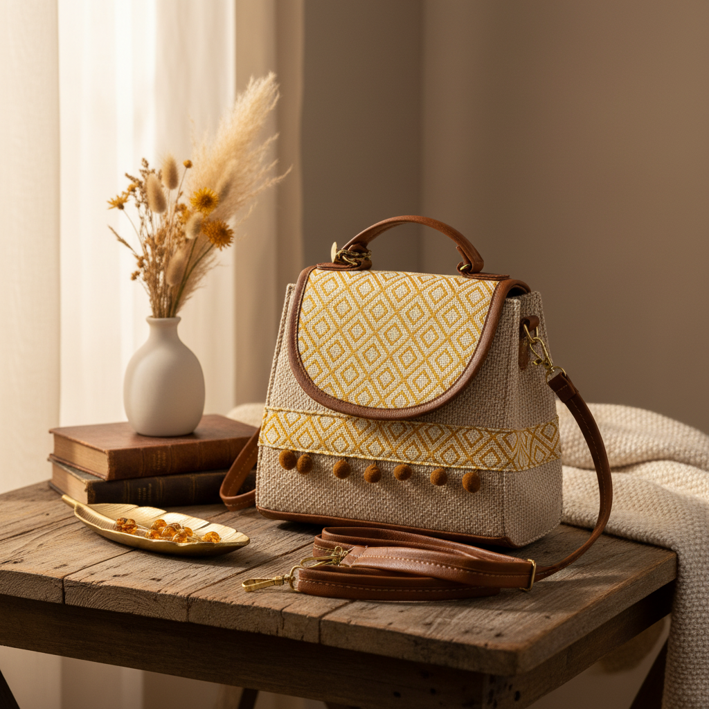 Bolsa Artesanal Premium 3 en 1 – Elegancia, Versatilidad y Estilo