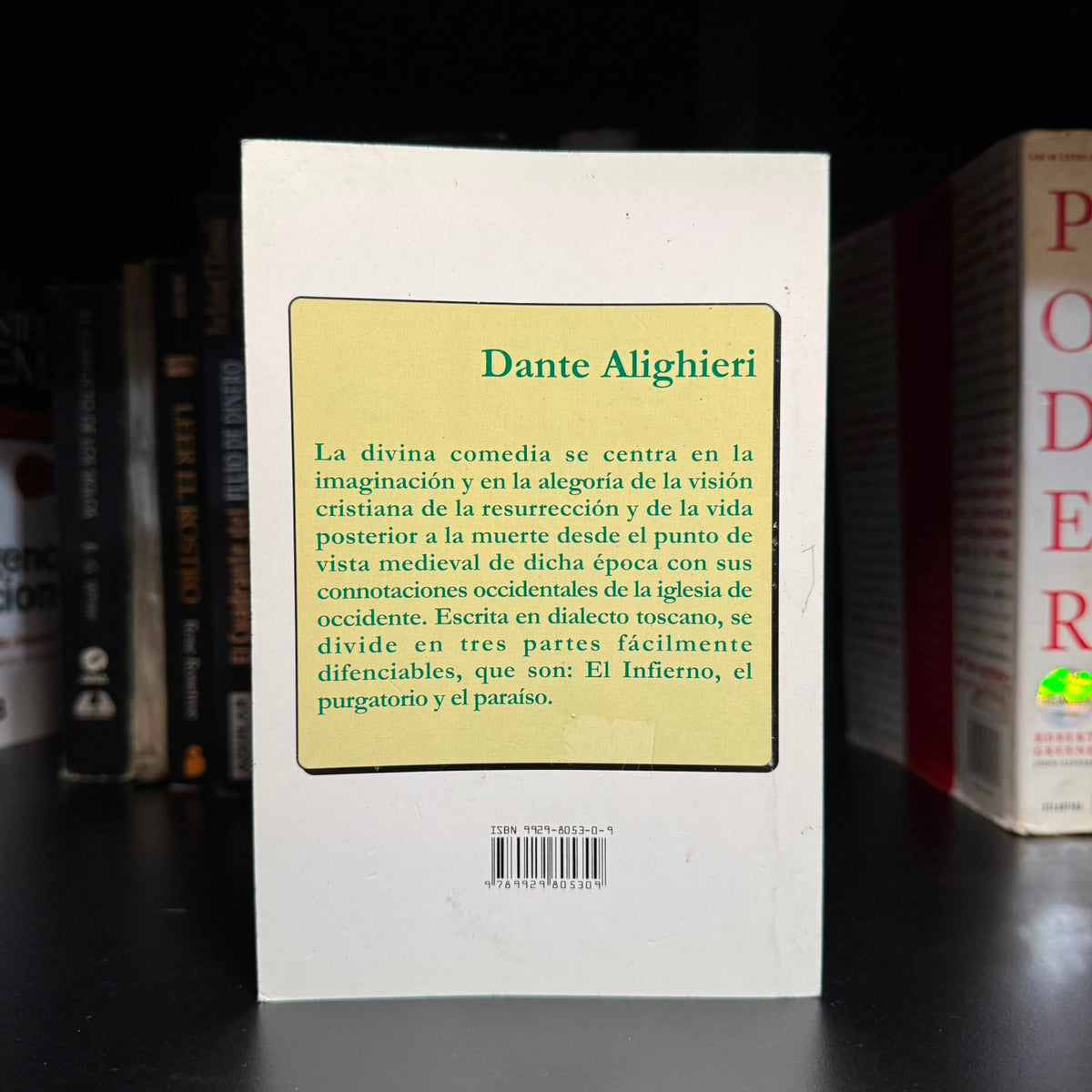 La Divina Comedia - Dante Alighieri | Libro en Español