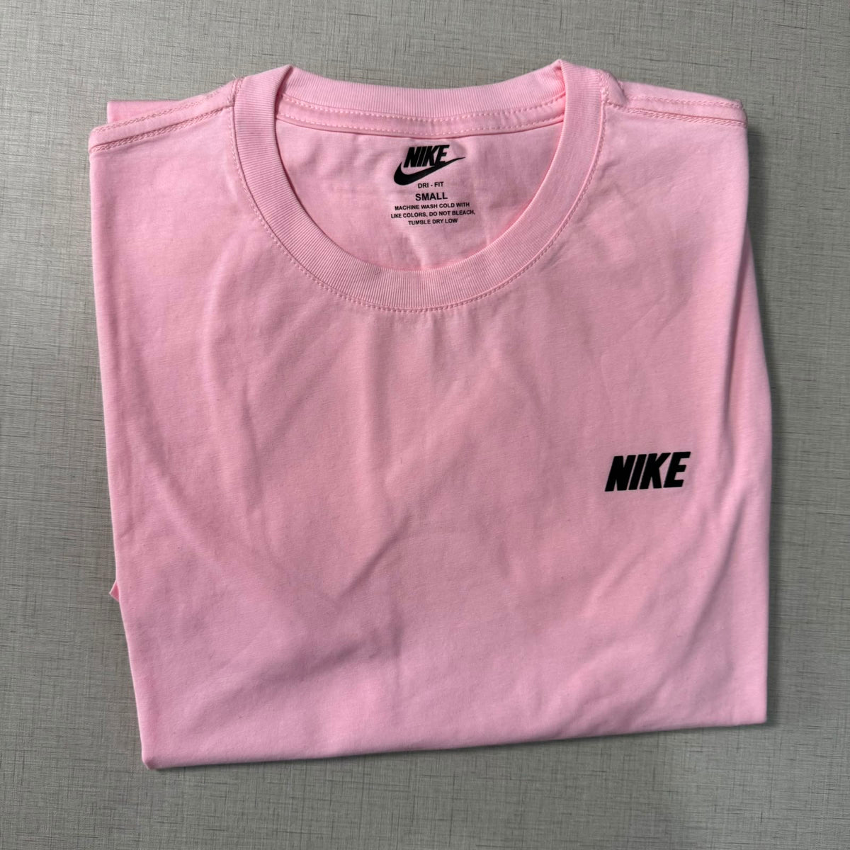 Playera Casual Cuello Redondo Rosa Claro - Talla S | Ropa de Caballero