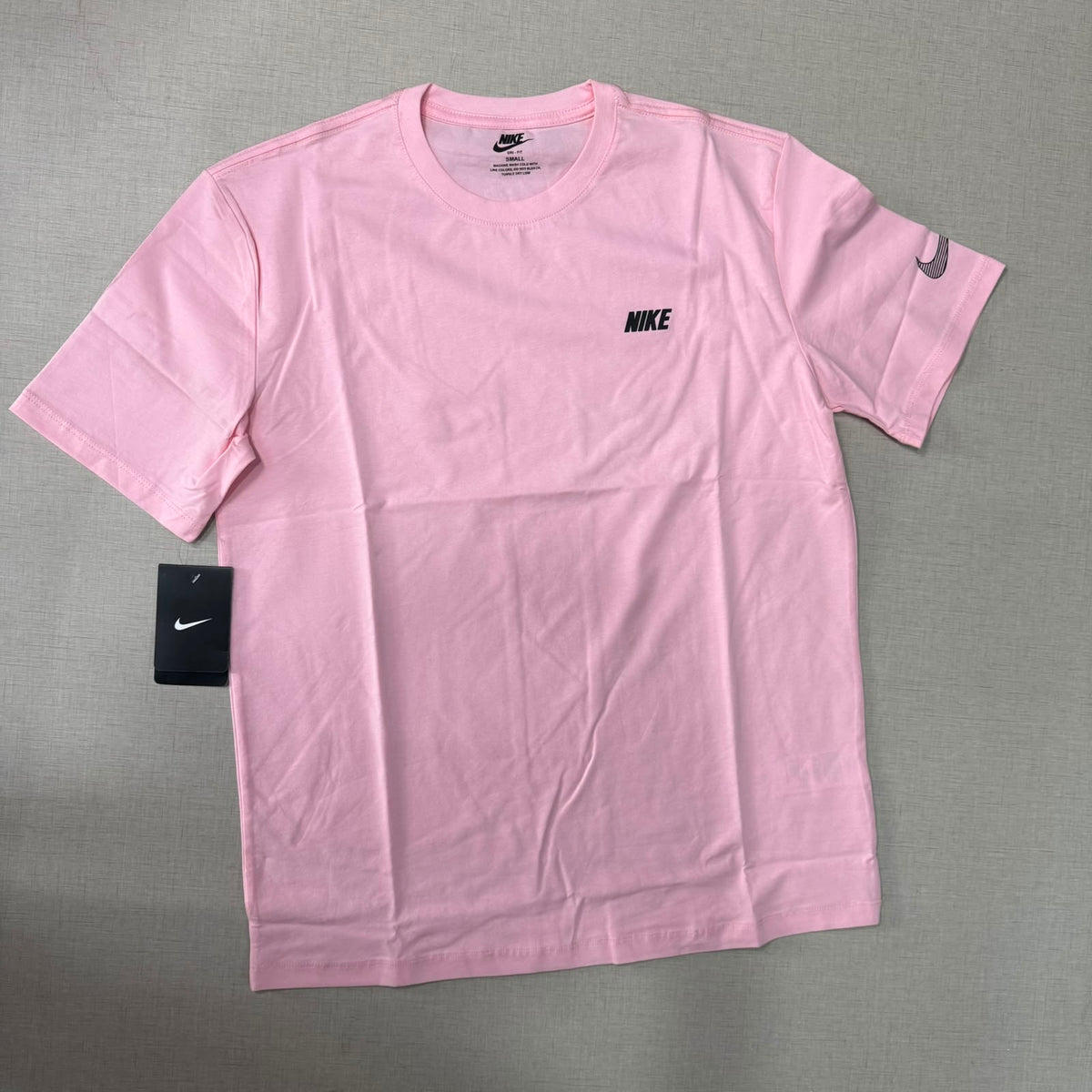 Playera Casual Cuello Redondo Rosa Claro - Talla S | Ropa de Caballero