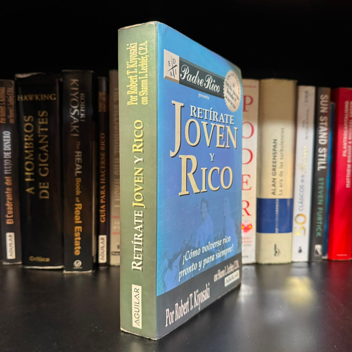 Retírate Joven y Rico - contraportada